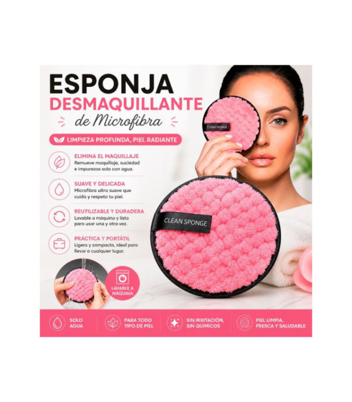 ESPONJA MICROFIBRA FACIAL 12CM