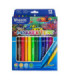 MARCADOR PUNTA FINA 12PCS VNEEDS