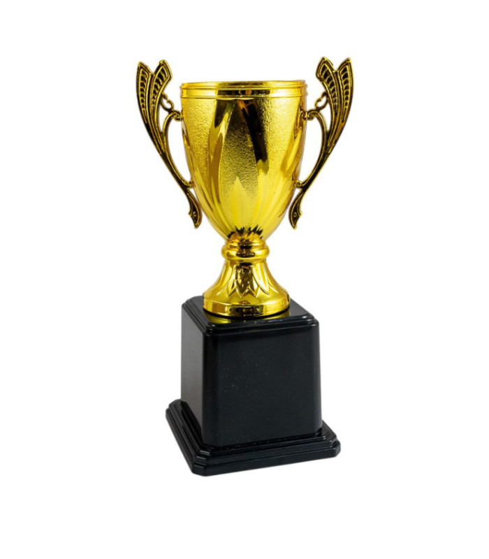 TROFEO COPA BASE NEGRO 19CM