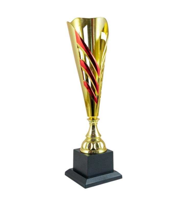 TROFEO COPA ORO BASE NEGRO 38CM