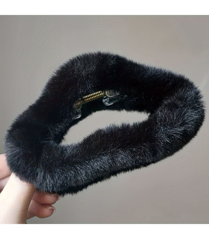 PINZA P/ CABELLO FELPA SEMI CIRULAR 12CM