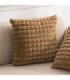 FUNDA P/ ALMOHADA TERCIOPELO A CUADROS 42x42CM