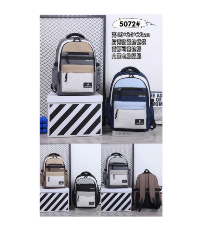 MOCHILA 49x34x22CM 6SHINE FREE