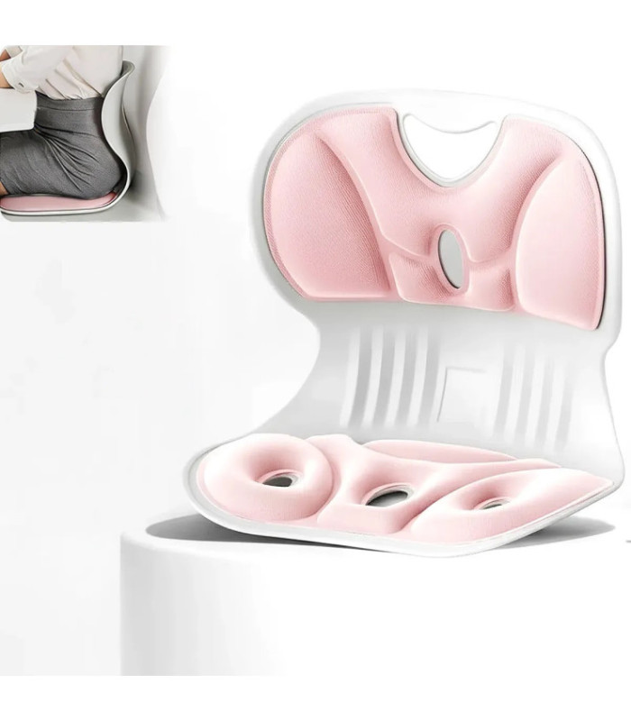SOPORTE LUMBAR ERGONOMICO P/ SILLA 27x29x29CM