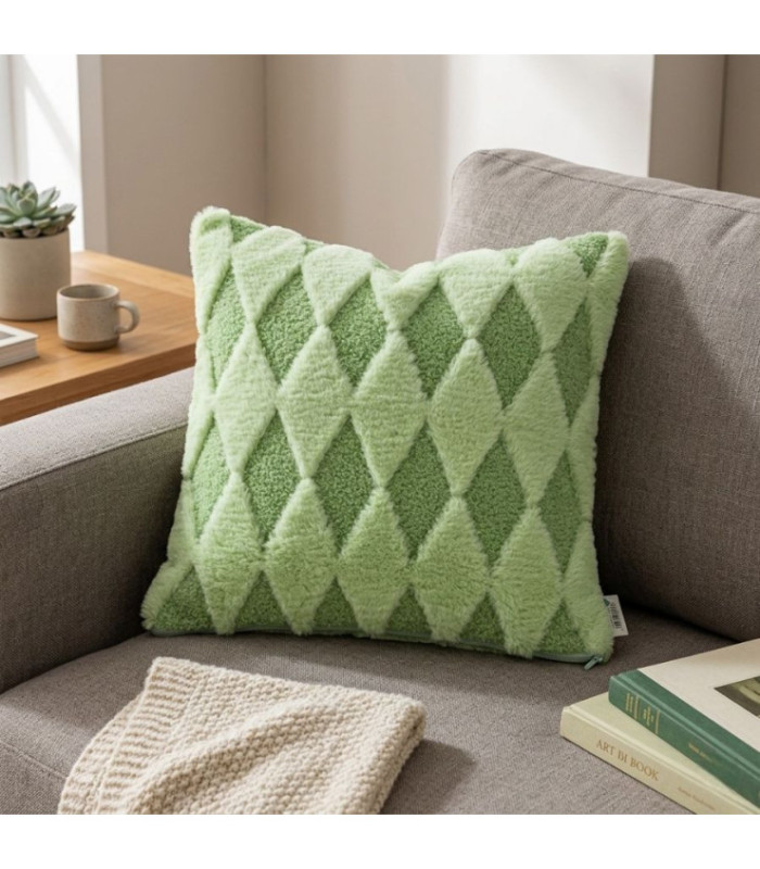 FUNDA P/ ALMOHADA DE TERCIOPELO 42x42CM