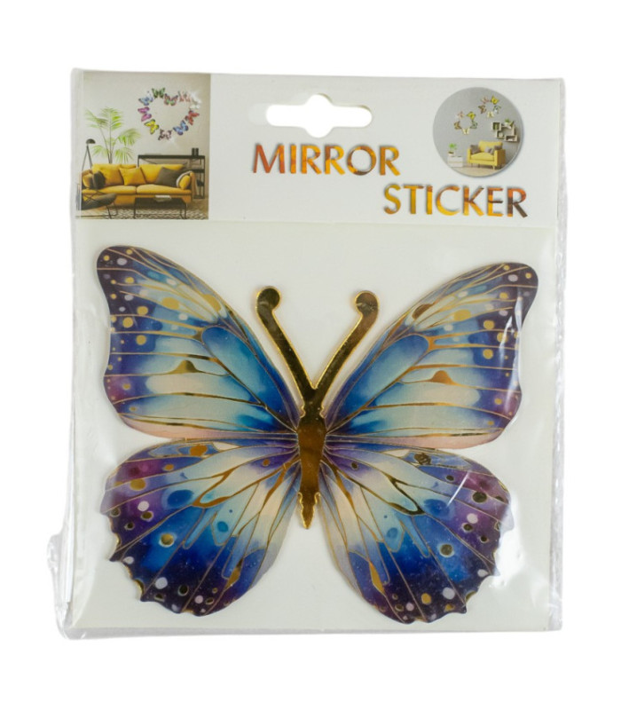 STICKER ESPEJADO MARIPOSA SERIE L8