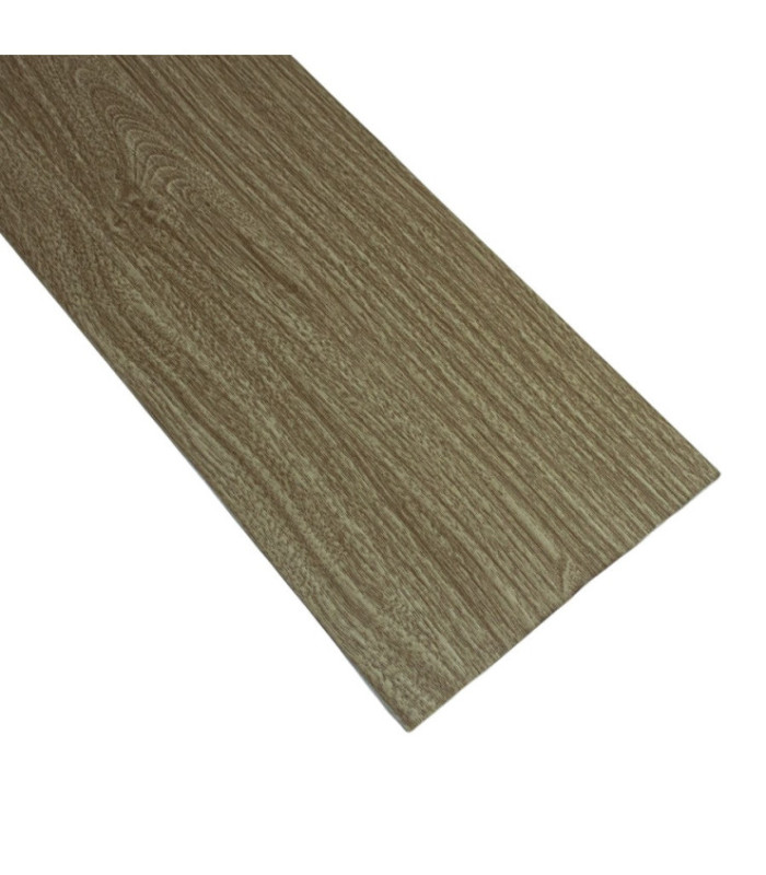 PISO SPC ADHESIVO 91x15CM MARRON CLARO