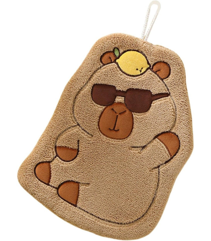 TOALLA DE MANO CAPIBARA 22x17CM