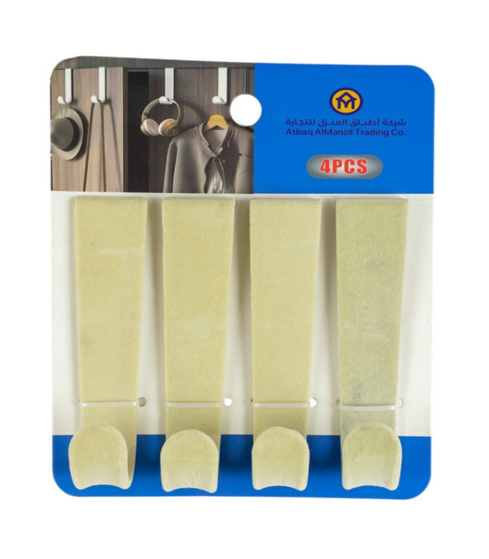 SET DE GANCHO PUNTA GRUESA 11.5CM 4PCS