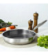 SARTEN ACERO INOX 28CM