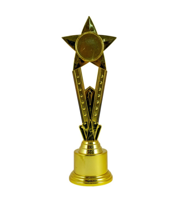 TROFEO INSIGNIA ESTRELLA DORADA 29CM
