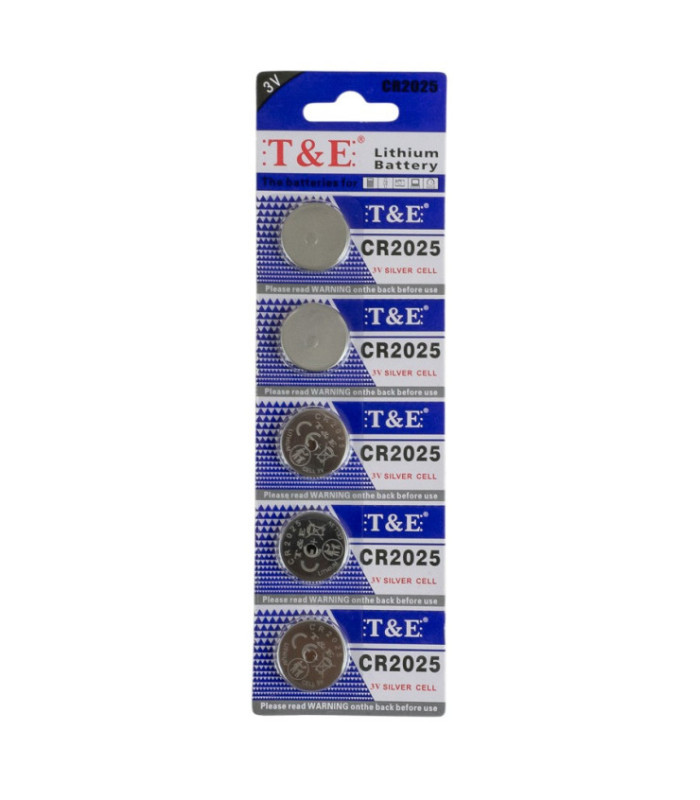 PILA CR2025 3V 5PCS
