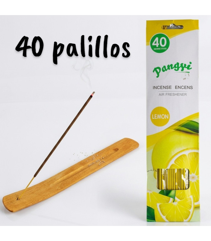 INCIENSO CON PORTA VARILLA 40PCS