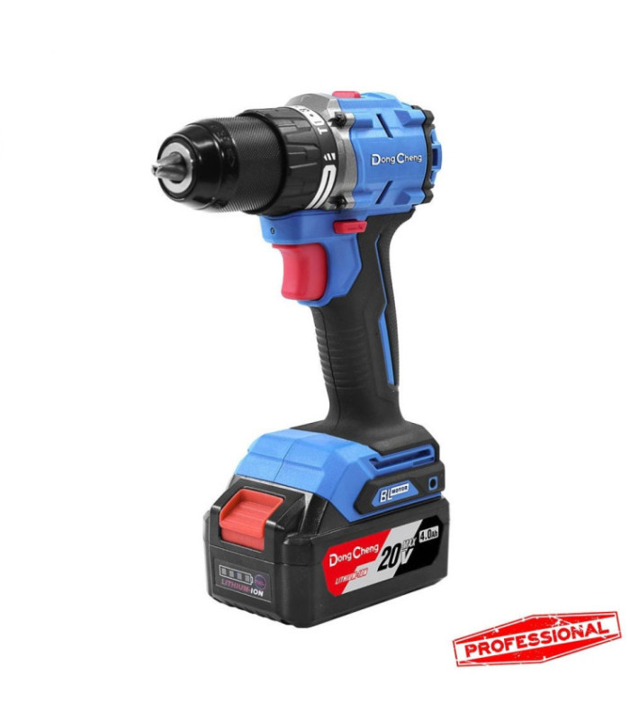 TALADRO ATORNILLADOR 20V 2BAT4.0 60NM BL DONGCHENG