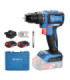TALADRO ATORNILLADOR 20V 2BAT2.0 45NM BL DONGCHENG