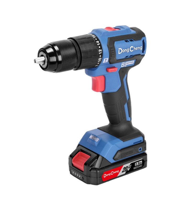 TALADRO ATORNILLADOR 20V 2BAT2.0 45NM BL DONGCHENG