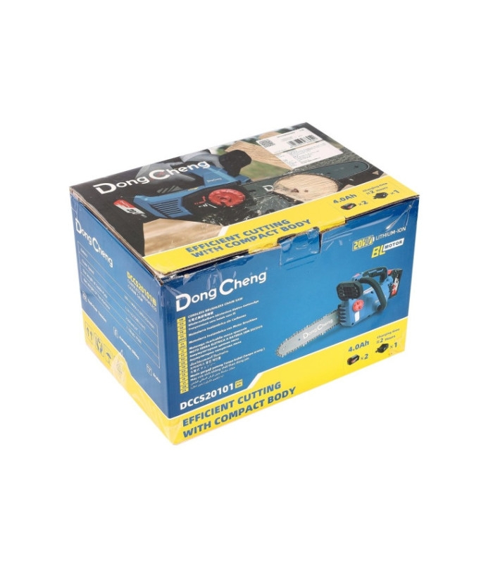 MOTOSIERRA A BATERIA 20V 900W 2BAT4.0  DONGCHENG