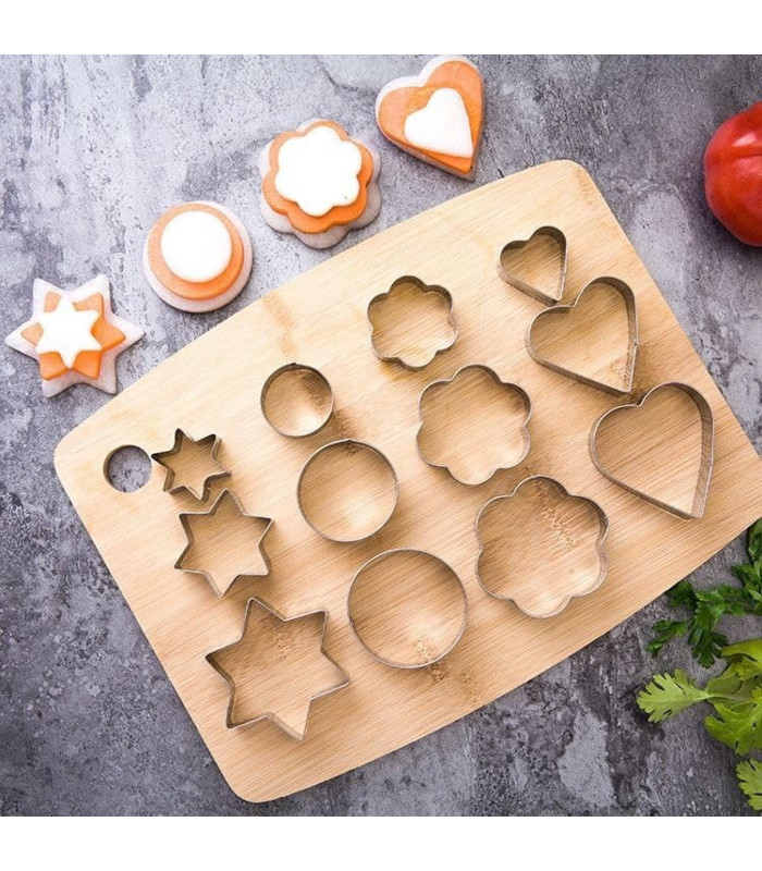 molde de metal para tartas 6pc