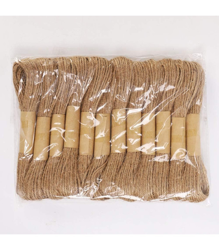 Hilo arpillera 10m 12pc