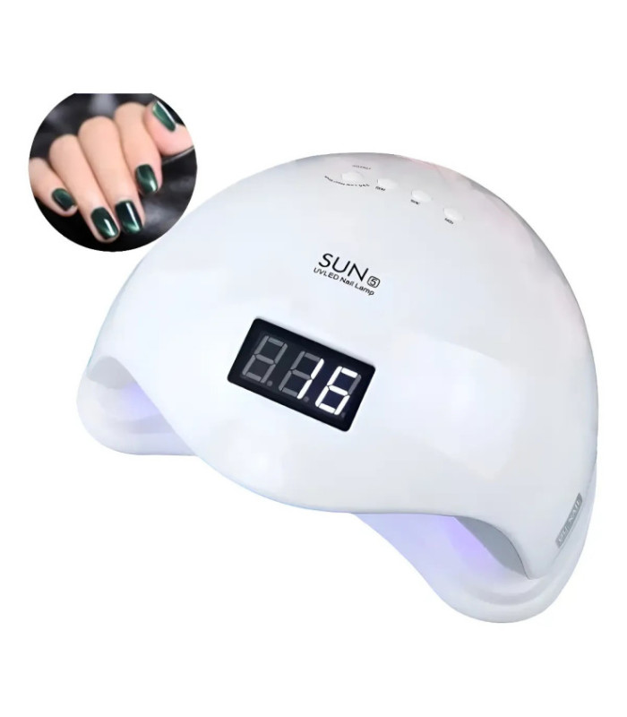 Lampara led uv para manicura 48w