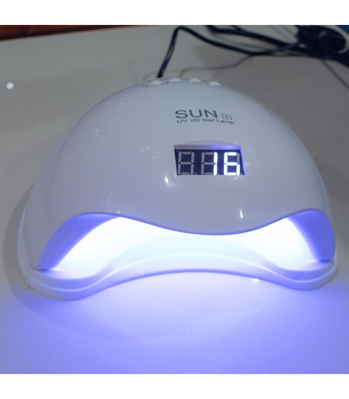 Lampara led uv para manicura 48w