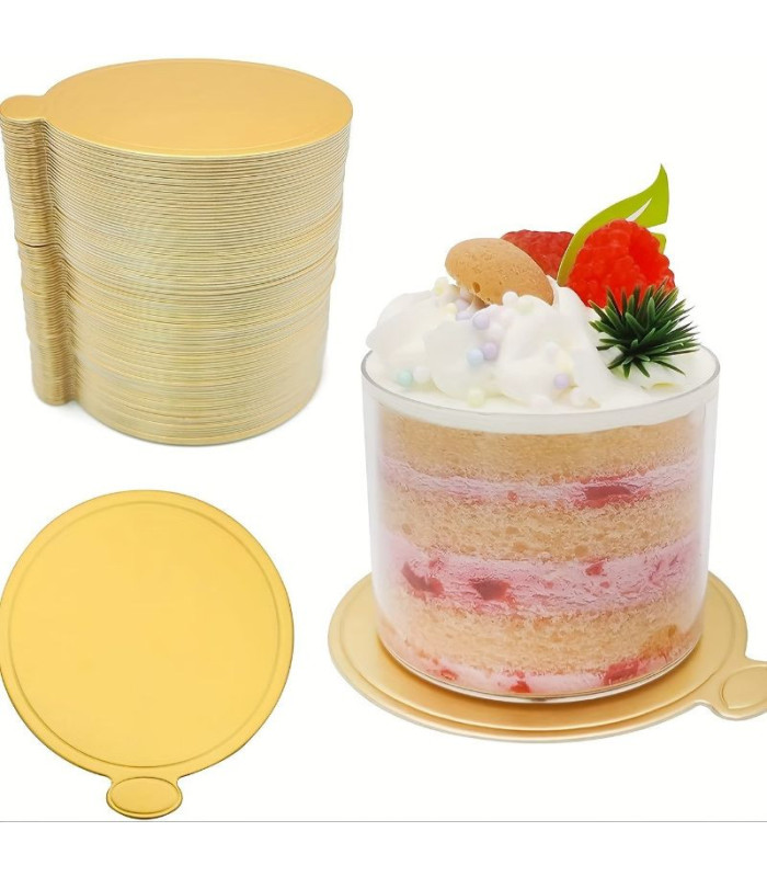 Base redonda para torta 100pc 9cm