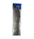 CUCHILLO ACERO INOX BORDE DORADO 6PCS
