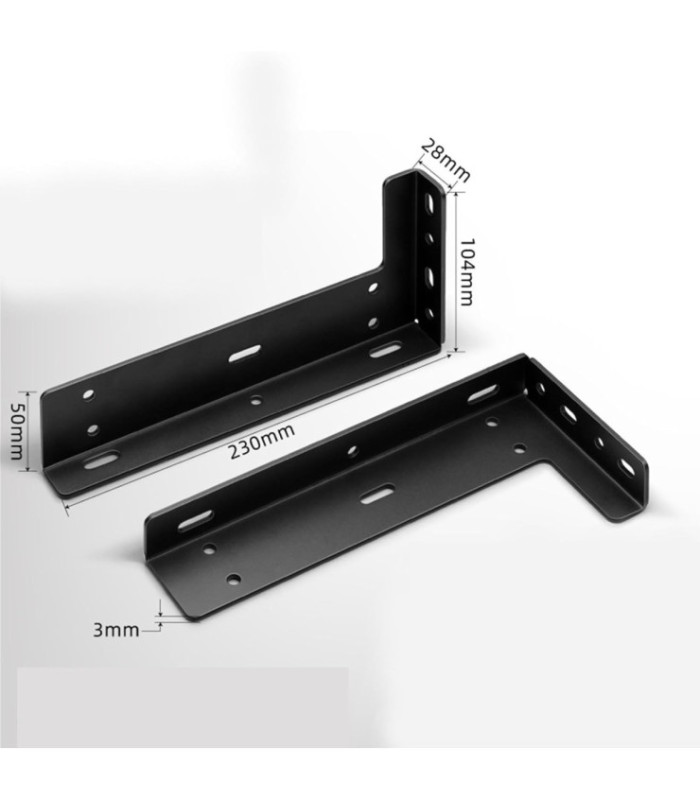 SOPORTE L P/ ESTANTE 230MM