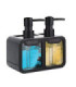 DISPENSADOR DE JABÓN 2 EN 1 350ML