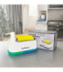 DISPENSADOR DE JABON 2 EN 1