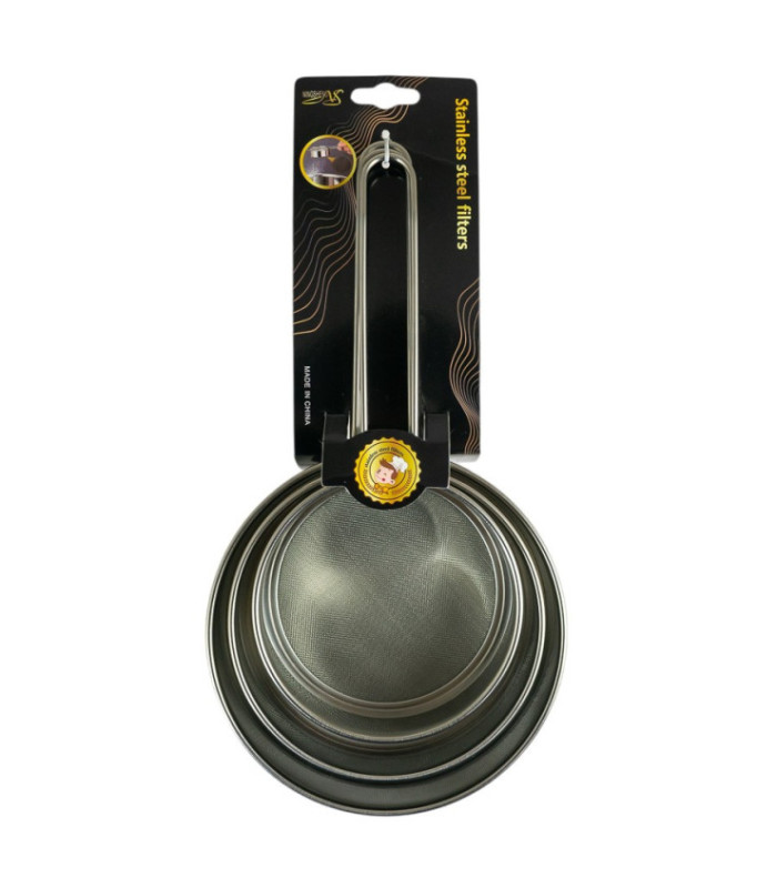 TAMIZADOR ACERO INOX 3PCS