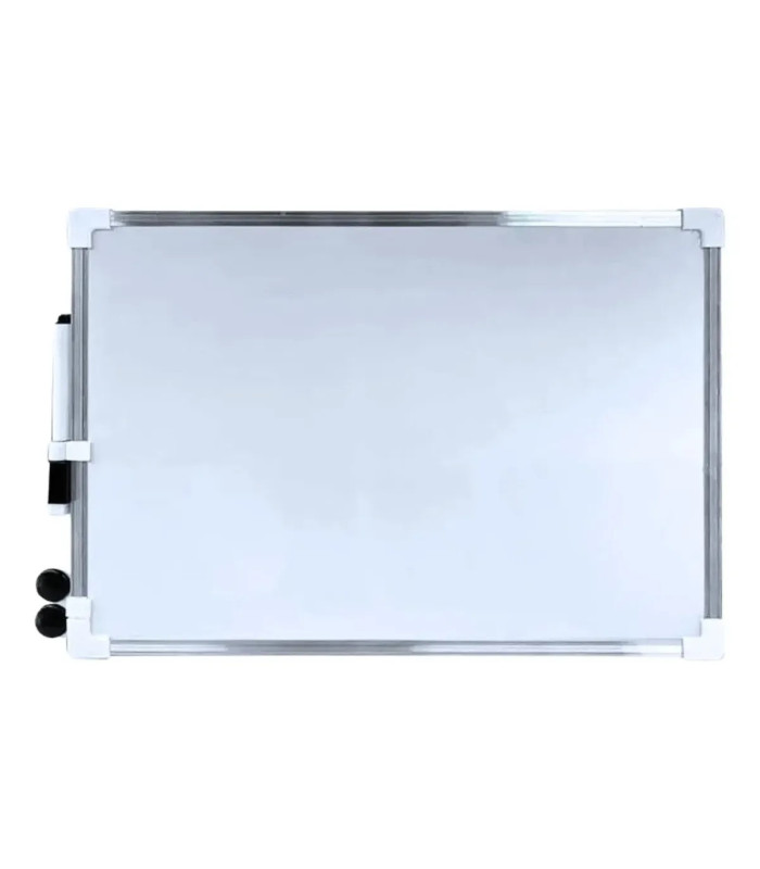 PIZARRA BLANCA DOBLE BORDE DE HIERRO 30x40CM