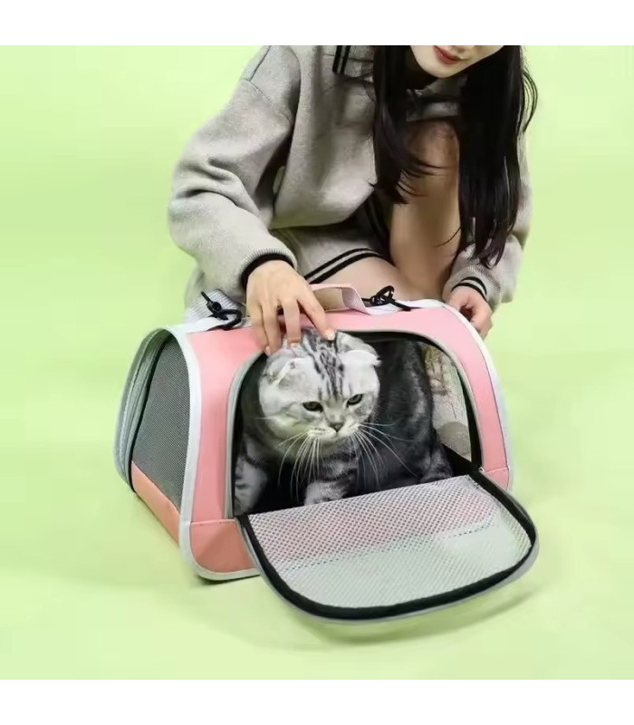 BOLSO TRANSPORTADOR P/ MASCOTA 41.5x26x22CM
