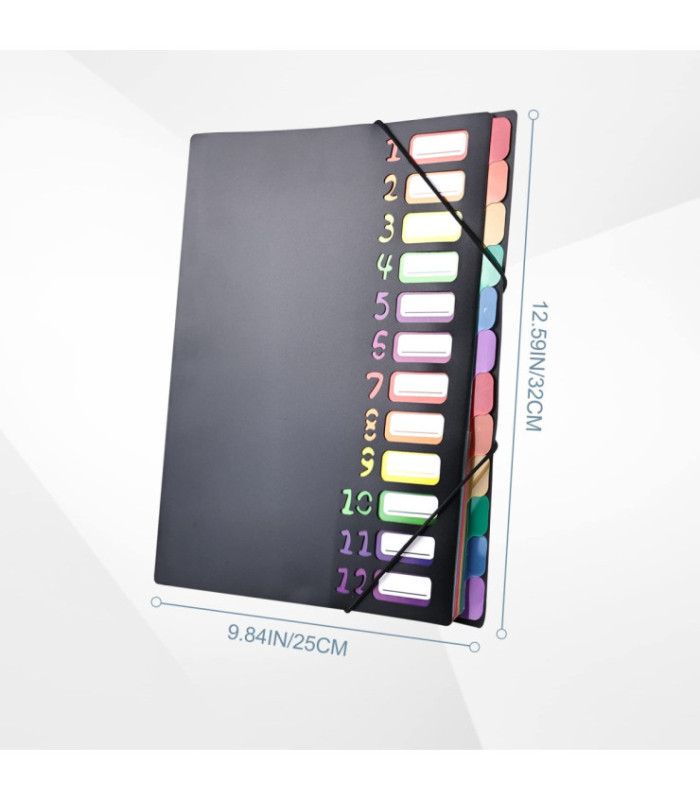CARPETA CON SEPARADOR COLOR SURTIDO 7572A4