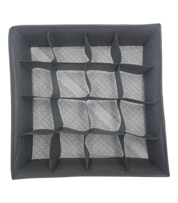 ORGANIZADOR DE TELA TNT 32x32x10CM 16 COMPARTIMIEN