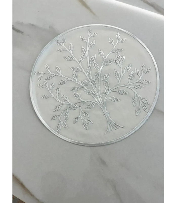 MANTEL INDIVIDUAL CIRCULAR ARBOL 38CM