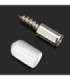 TORNILLO SOPORTE P/ REPISA SILICONADO BLANCO