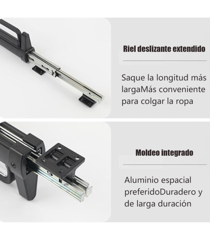 PERCHERO EXTENDIBLE P/ MUEBLE 46CM