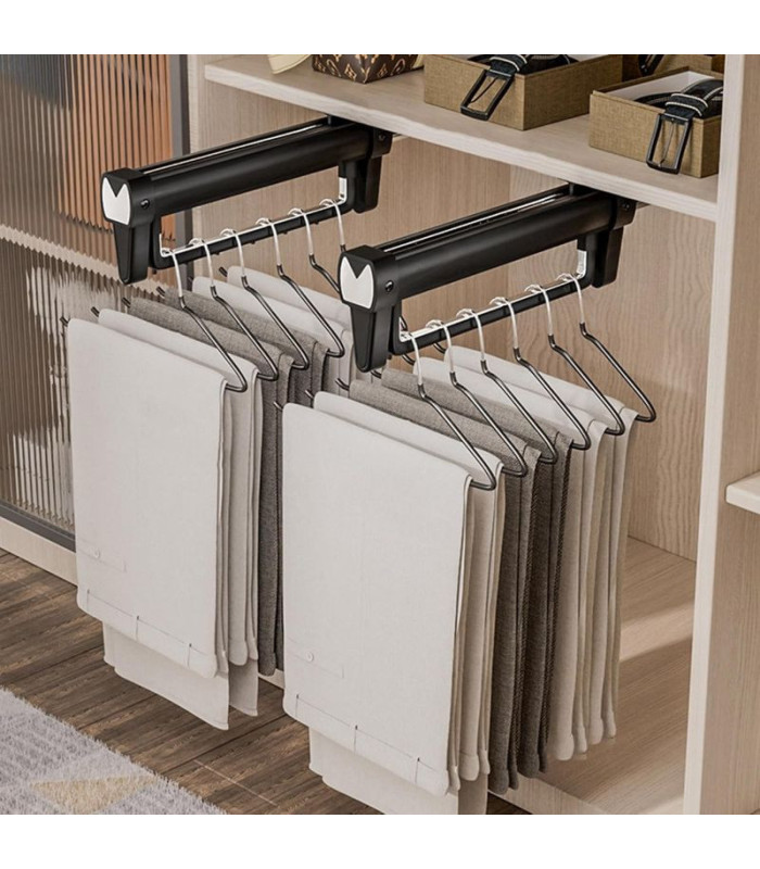 PERCHERO EXTENDIBLE P/ MUEBLE 46CM