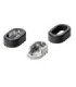 SOPORTE OVALADO CON TAPA METALICO 2PCS