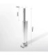 PULSADOR TIP 05 ALUMINIO 32N