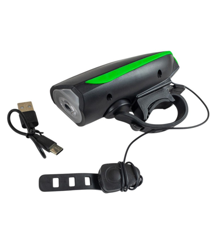 Linterna recargable para bici