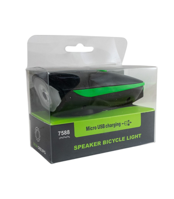 Linterna recargable para bici