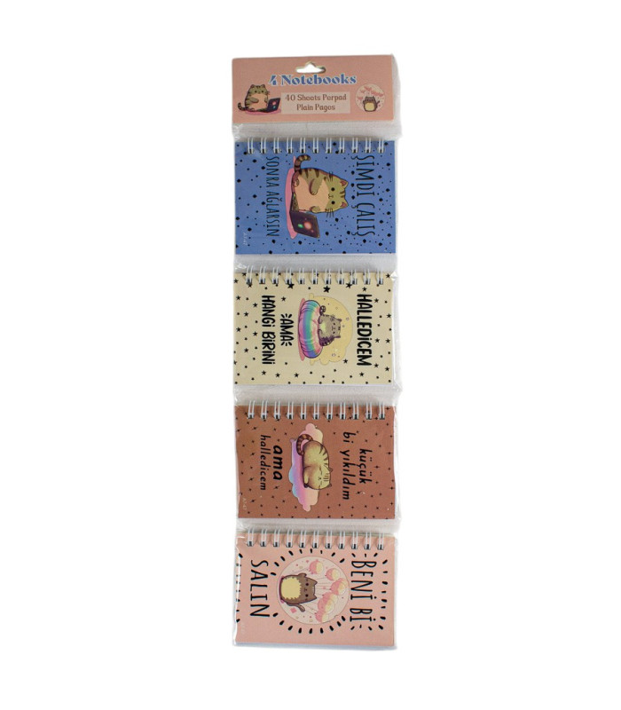 ANOTADOR SURTIDO AT 111-47 4PCS