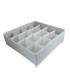 CAJA ORGANIZADOR TELA TNT 16 DIV 32CM