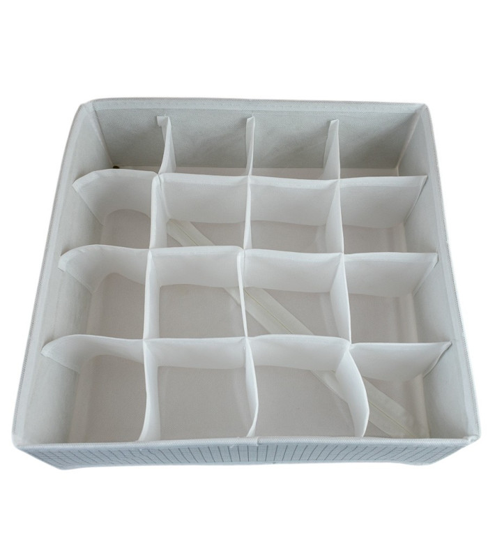 CAJA ORGANIZADOR TELA TNT 16 DIV 32CM
