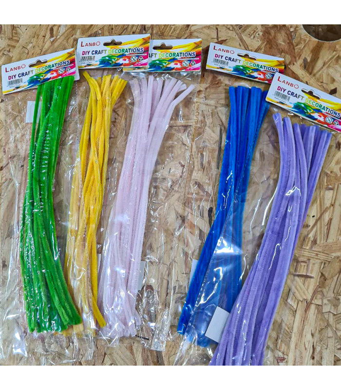 LIMPIAPIPA P/ MANUALIDADES 20PCS