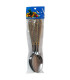 CUCHARA ACERO INOX BORDE DORADO 6PCS