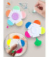 RESALTADOR TONO PASTEL FLOR 5PCS