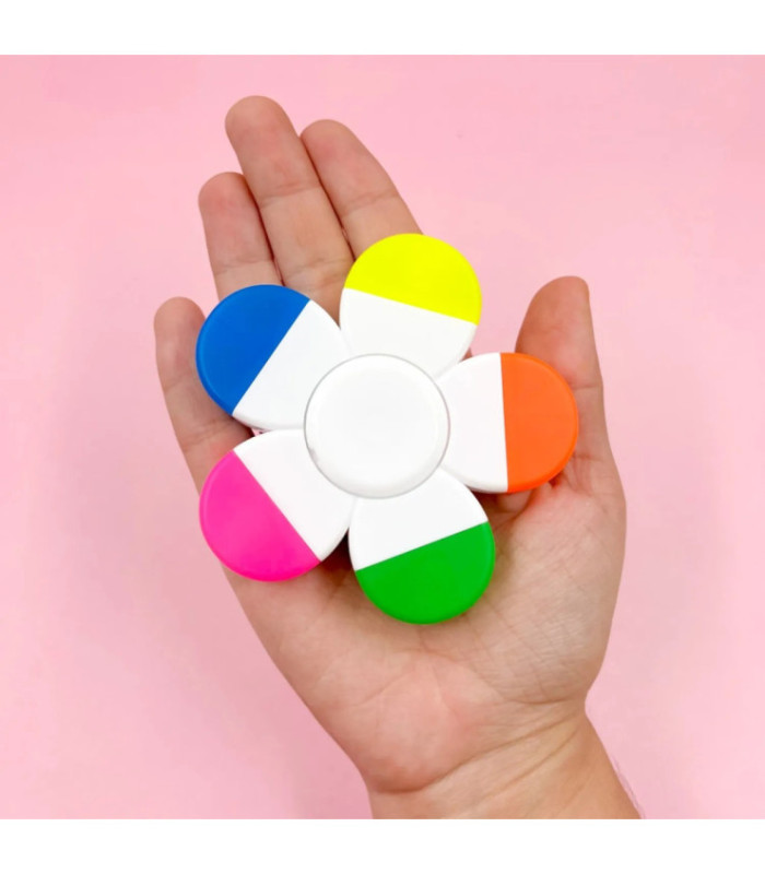 RESALTADOR TONO PASTEL FLOR 5PCS